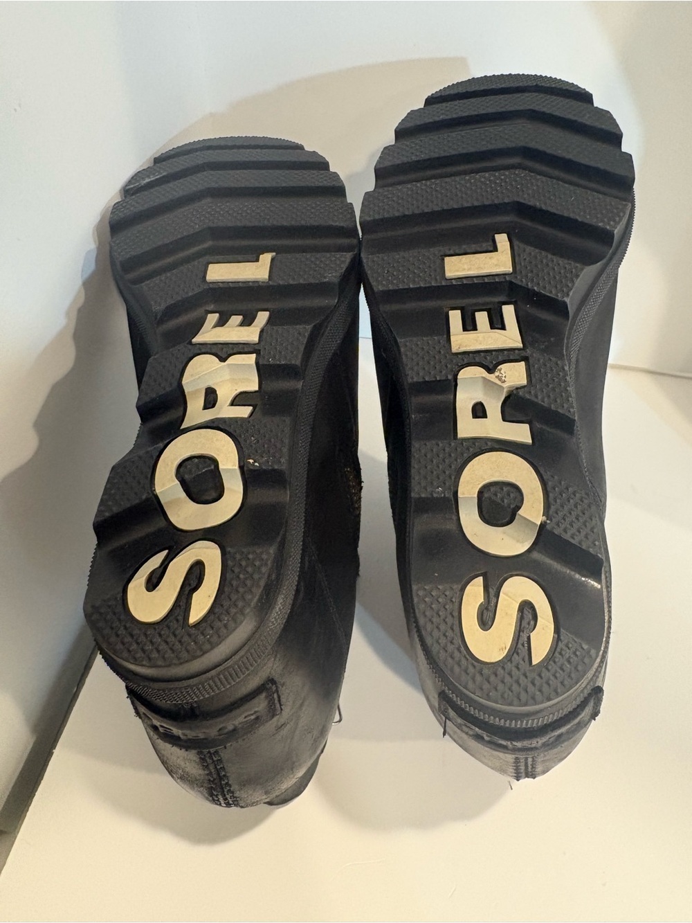 Sorel Joan of Arc Wedge II Zip Leather Boots Size 8.5 - Picture 3 of 7